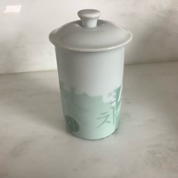 Vintage 1998 Starbucks Tea of Many Lands Tea Mug With Lid - Picture 2 of 9